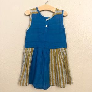 ❌SOLD❌ ace&jig mini boardwalk dress in sunset 3T